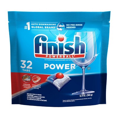 Finish Fresh Power Dishwasher Detergents Tablets - 32ct