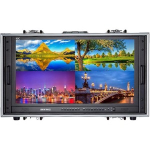 SEETEC 28inch 4K Ultra HD Resolution Portable Broadcast Director Monitor Quad LCD Monitor with 4 HDMI inputs for CCTV Monitoring and Movie Production - 1 of 1