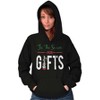 Christmas Tis The Season Presents Hoodie Sweatshirt Women Men Brisco Brands - 4 of 4