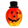Stony Creek 7.5 Inch Lighted Pumpkin With Hat , Spider Jack O Lantern (1PC) - 4 of 4