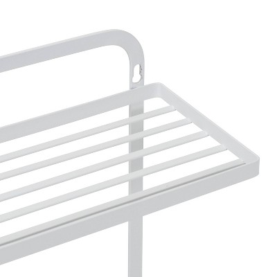 Honey-Can-Do Flat Wire Over the Door Organizer - White: Steel Kitchen Storage, Pantry & Back of Door Organizer, 3 of 9