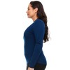 Minus33 Merino Wool Midweight - Women's Long Sleeve Mock Neck 100% Merino Wool - 3 of 3