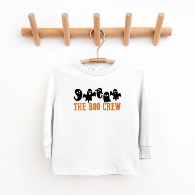 The Juniper Shop The Boo Crew Glitter Youth Long Sleeve Tee
