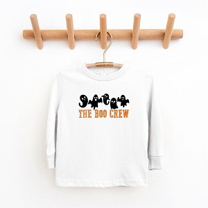 The Juniper Shop The Boo Crew Glitter Youth Long Sleeve Tee - 1 of 3