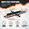 Mockins Steel Hitch Mount Dirt Bike Carrier & Ramp - 500 Lbs Capacity | 73" - image 2 of 4