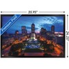 Trends International Cityscapes - Indianapolis, Indiana Framed Wall Poster Prints - 3 of 4