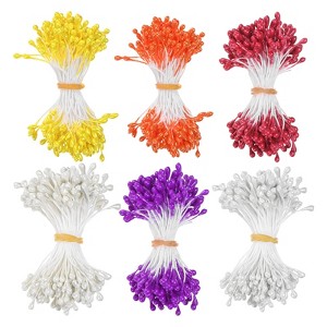 Unique Bargains Rope Resin Multipurpose Use Diy Flower Stamens 2.17 x 0.12 Inch - 1 of 4