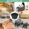 Unique Bargains Silicone Square Chair Leg Caps Floor Protectors 16 Pcs - 4 of 4