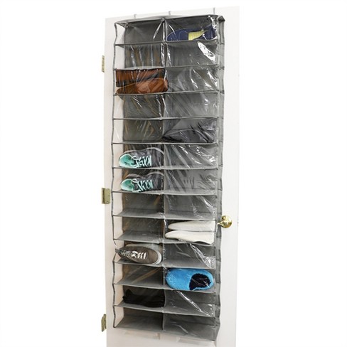 Over the door store shoe organizer target