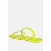 Fenta Diamante Detail Jelly Flats Women - 3 of 4