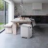 （20L/18L/15L）*2 Stainless Steel Dual Step-on Trash Can Recycling Bin with Soft-Close Lids & Removable Plastic Inner Buckets for Kitchen, Home, Office - 4 of 4