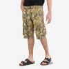 X RAY Men's Belted 12.5" Inseam Cargo Shorts,Camo Shorts(plus size shorts in available) - 3 of 4