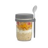 JoyJolt Dawn Overnight Oats Glass Containers with Spoon - 3 of 4