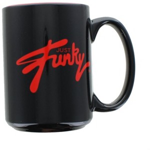 Just Funky Just Funky Logo 16oz Ceramic Coffee Mug - 1 of 1