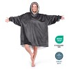 The Bare Homey - Adult Wearable Blanket - Fleece Side Pockets - 4 of 4