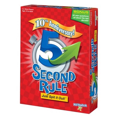 5 Second Rule Board Game