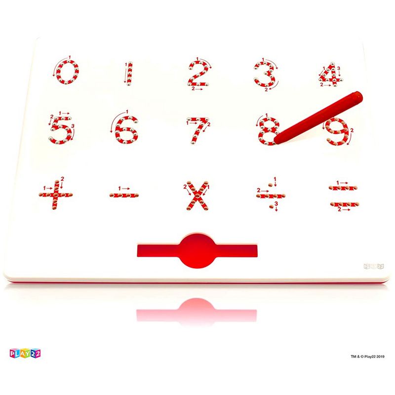 Magnetic 0-9 Doodle Board for Numbers Learning with 133 Slots Erasable Includes a Pen - STEM Educational Numbers Learning - Play22Usa, 3 of 8
