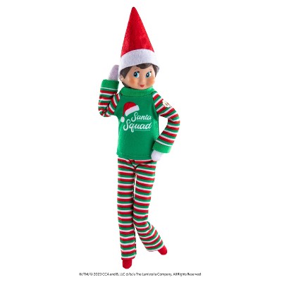 Elf on the Shelf Scout Boy (Brown Eyed Boy) with Claus Couture Collection  Wonderland Onesie