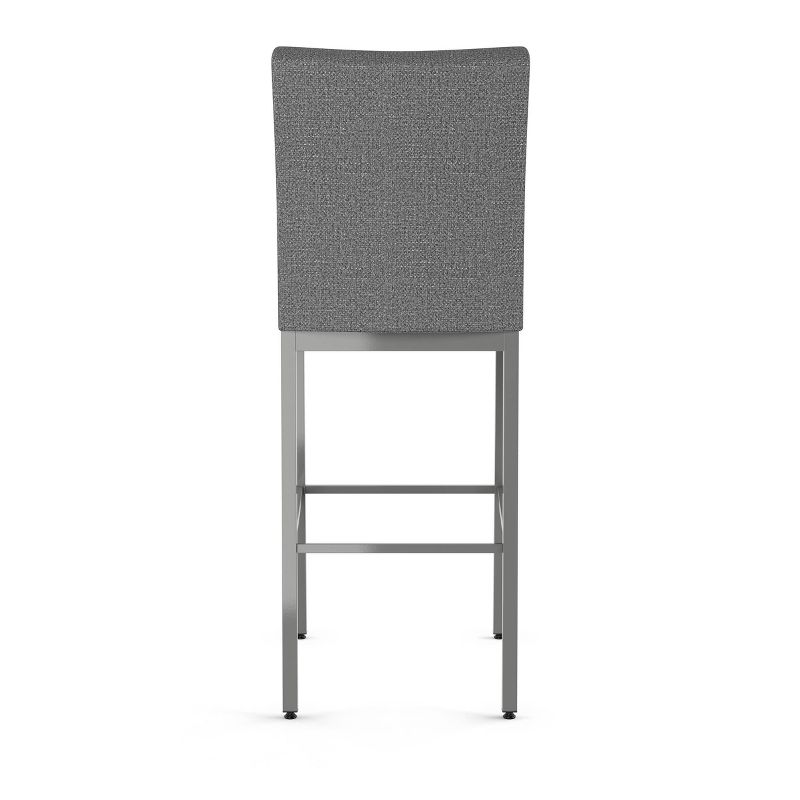 Amisco Perry Upholstered Counter Height Barstool Gray, 5 of 8