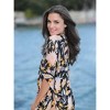 Shiraleah Black Floral Cover Up - 4 of 4