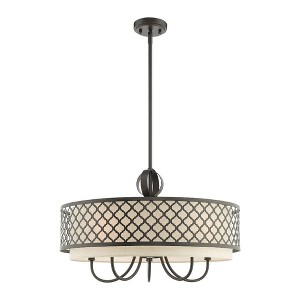 Livex Lighting Arabesque 5 - Light Chandelier in  English Bronze - 1 of 2