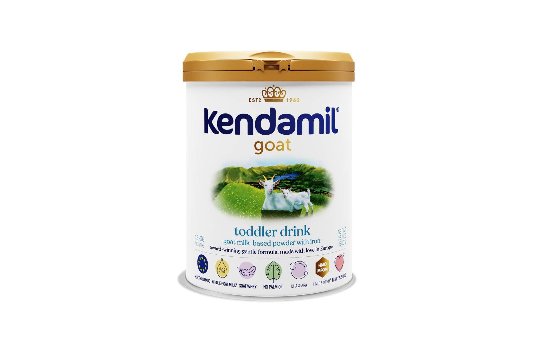 Kendamil Goat Toddler Drink Powder Formula - 28.2oz