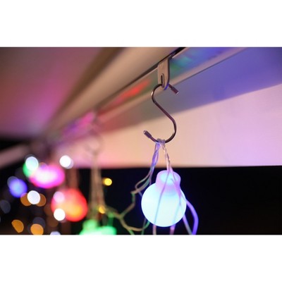 Stainless Steel S-Shaped Hanging Hooks with Plastic Pins