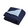 Reversible Microfiber Down Alternative Comforter - Blue Ridge Home Fashions - 4 of 4