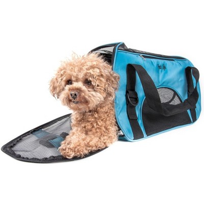 Munora Airline Approved Altitude Force Sporty Pet Carrier, 18.1" & 21" Zippered Fashion Travel Cat & Dog Carrier