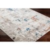 Mark & Day Davey 7'10"x10' Rectangle Woven Indoor Area Rugs Off-White/Cobalt: Modern Marble Pattern, Stain-Resistant, Pet Friendly - 4 of 4
