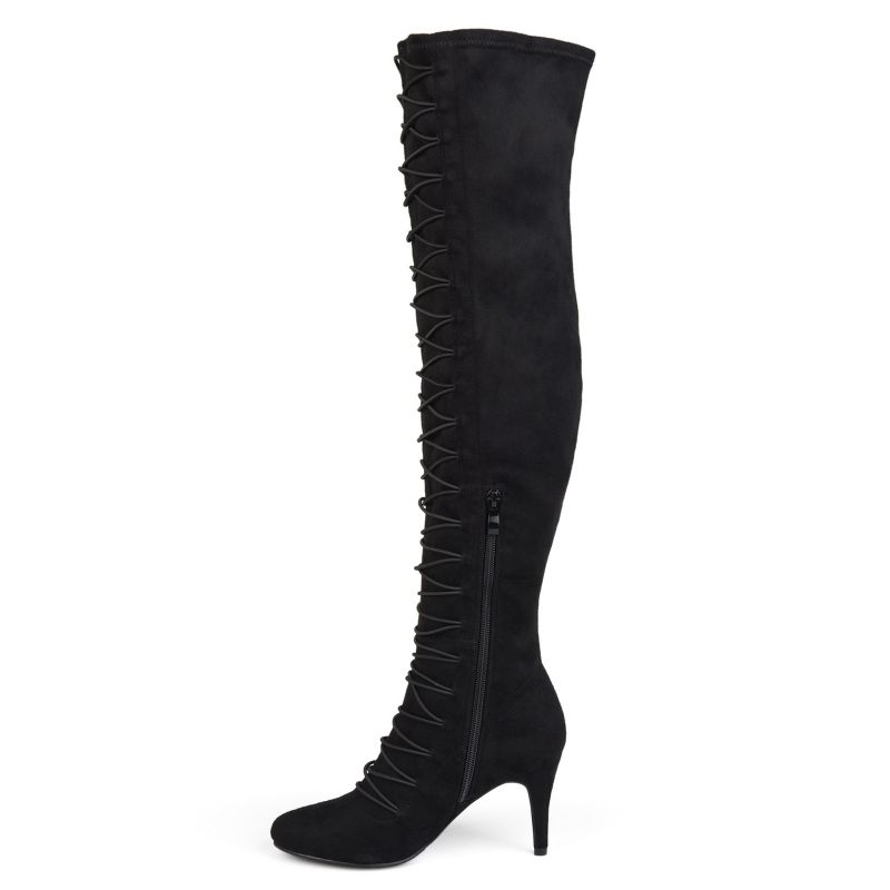Journee Collection Womens Trill Round Toe Over The Knee Boots, 3 of 11