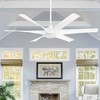 Airsurfer 65" Ceiling Fan With No Light and Remote Control - 3 of 4