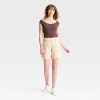 Women's Slim Fit Short Sleeve Off the Shoulder Top - A New Day™ - 3 of 3