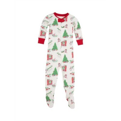 Girl Kid's Knox's Night Night Footed Onesie - The Beaufort Bonnet Company