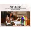 VICTOR Broadway Desktop Bluetooth Jukebox with CD Player, FM Radio, Built-in Stereo Speakers, and Color Changing LED Lighting, Mahogany (VDTJ-1550-MH) - 3 of 4