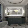 Apmir Super Bright Front & Back LED Lighted Anti-Fog Aluminum Alloy Framed Tempered Glass Bathroom/Vanity Mirror with ETL & 3-Year Warranty - 2 of 4
