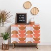 ThirtyOne Illustrations Plum and Tangerine Credenza - Deny Designs - 2 of 2