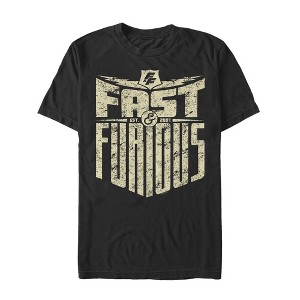 Men's Fast & Furious Vintage Title T-Shirt - 1 of 4
