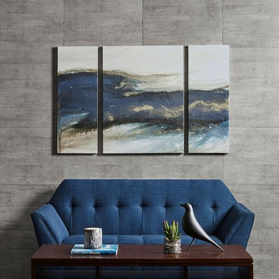 Gulches Triptych 3-Piece Canvas Wall Art Set - Harmonious Elegance for Your Space
