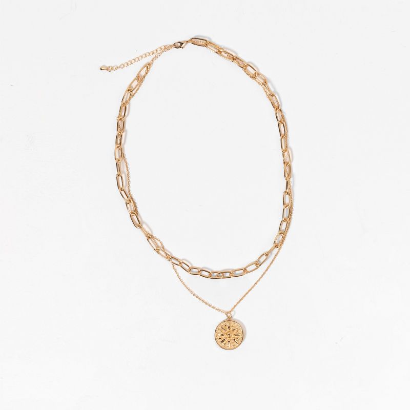 Women's Sandbar Geometric Copper Necklace - Cupshe, 2 of 5