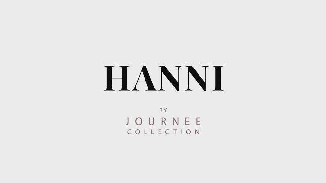 Journee Collection Womens Hanni Gladiator Low Block Heel Sandals, 2 of 11, play video