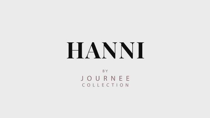 Journee Collection Womens Hanni Gladiator Low Block Heel Sandals, 2 of 11, play video