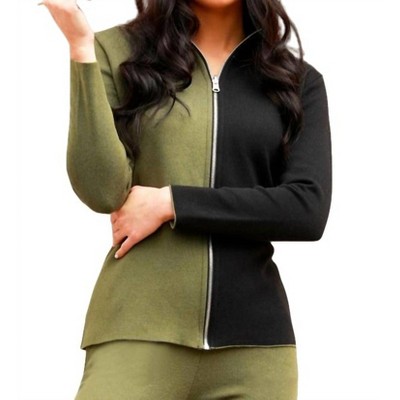 Women's Zip Cardigan - Angel Apparel