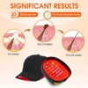 Morfone Infrared Light Therapy Cap. Portable red light hair growth cap for use at home or while out. - 4 of 4