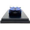 McLaren Elva Convertible Matt Blue Metallic 1/64 Diecast Model Car by LCD Models - 4 of 4