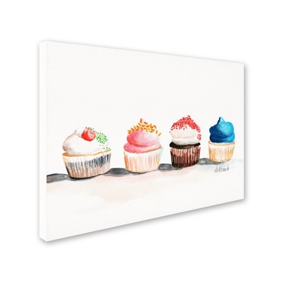 Trademark Fine Art -Jennifer Redstreake 'Choose One No Words' Canvas Art