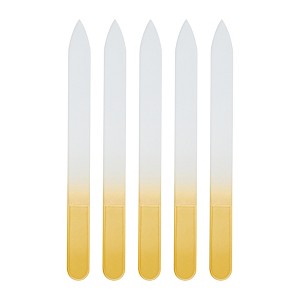 Unique Bargains Durable Glass Nail Files 5 Pcs - 1 of 4