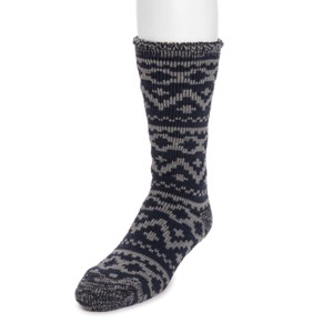 MUK LUKS Men's 1PK Heat Retainer Sock - 1 of 3