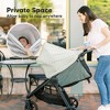 KeaBabies Car Seat Cover for Babies, Multi-Use Nursing Cover, Infant Carseat Cover, Breastfeeding Cover, Stroller Cover - 4 of 4