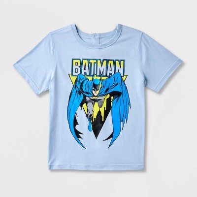  DC Comics Batwheels Boys T Shirt, Short Sleeve Bat Wheels  Robin and Batman Tshirt, Boys T-Shirt, Blue